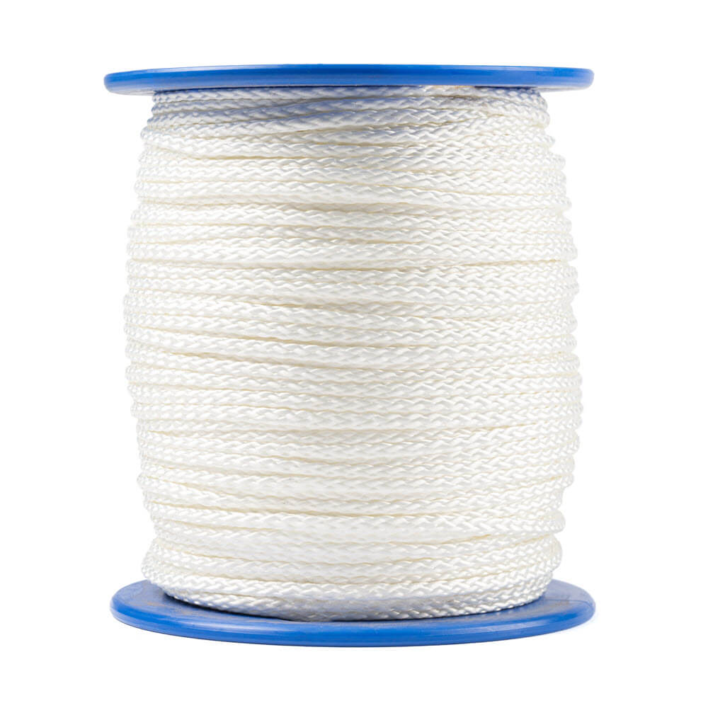 3 mm white nylon rope