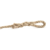 Hemp window cord with eye