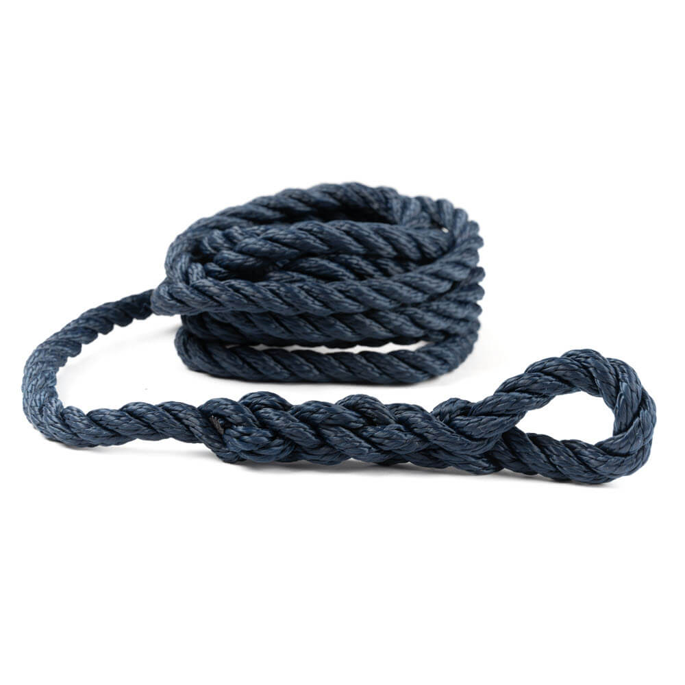 Fender line / short mooring line 10 mm with small loop - div colors