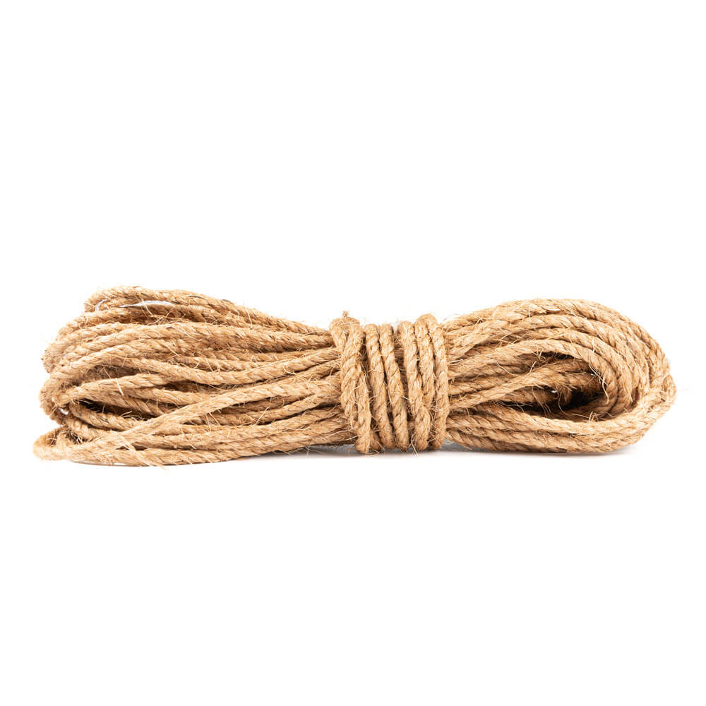 8 mm rope for army tents made of old-fashioned Manila rope